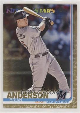 2019 Topps - [Base] - Gold #212 - Future Stars - Brian Anderson /2019