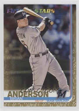 2019 Topps - [Base] - Gold #212 - Future Stars - Brian Anderson /2019