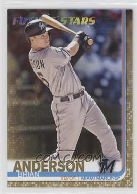 2019 Topps - [Base] - Gold #212 - Future Stars - Brian Anderson /2019