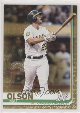 2019 Topps - [Base] - Gold #289 - Matt Olson /2019