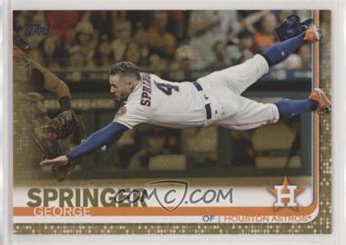 2019 Topps - [Base] - Gold #323 - George Springer /2019