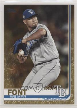 2019 Topps - [Base] - Gold #429 - Wilmer Font /2019