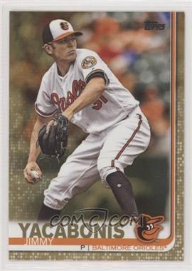 2019 Topps - [Base] - Gold #575 - Jimmy Yacabonis /2019