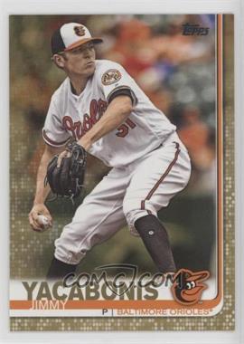 2019 Topps - [Base] - Gold #575 - Jimmy Yacabonis /2019