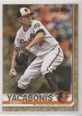 2019 Topps - [Base] - Gold #575 - Jimmy Yacabonis /2019