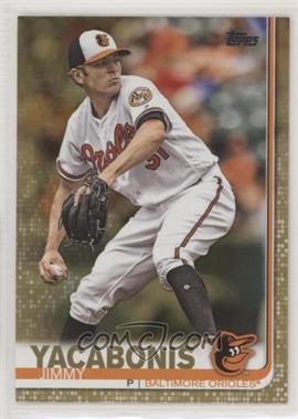 2019 Topps - [Base] - Gold #575 - Jimmy Yacabonis /2019