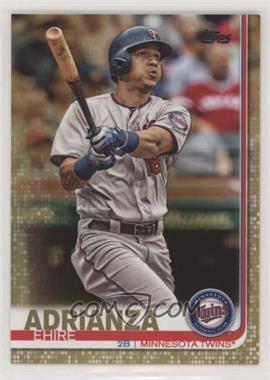 2019 Topps - [Base] - Gold #608 - Ehire Adrianza /2019