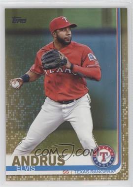 2019 Topps - [Base] - Gold #62 - Elvis Andrus /2019