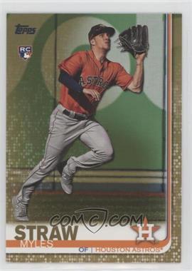 2019 Topps - [Base] - Gold #629 - Myles Straw /2019