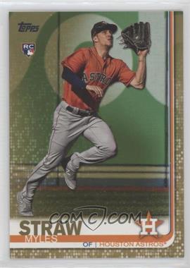 2019 Topps - [Base] - Gold #629 - Myles Straw /2019