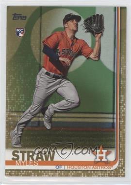 2019 Topps - [Base] - Gold #629 - Myles Straw /2019