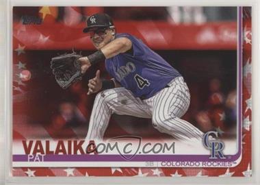 2019 Topps - [Base] - Independence Day #621 - Pat Valaika /76