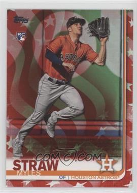 2019 Topps - [Base] - Independence Day #629 - Myles Straw /76