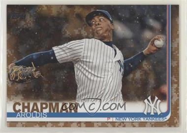 2019 Topps - [Base] - Memorial Day Camo #99 - Aroldis Chapman /25