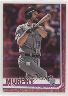 2019 Topps - [Base] - Mother's Day Pink #499 - Daniel Murphy /50 [Noted]