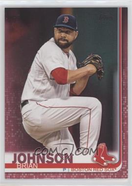 2019 Topps - [Base] - Mother's Day Pink #522 - Brian Johnson /50
