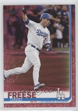 2019 Topps - [Base] - Mother's Day Pink #665 - David Freese /50