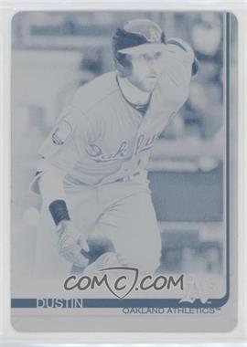 2019 Topps - [Base] - Printing Plate Cyan #630 - Dustin Fowler /1 [Poor to Fair]