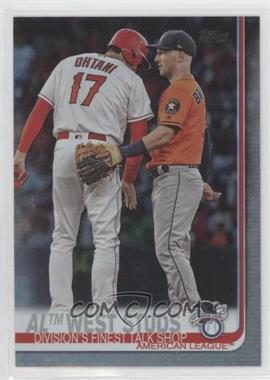 2019 Topps - [Base] - Rainbow Foil #266 - Checklist - AL West Studs