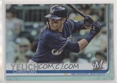 2019 Topps - [Base] - Rainbow Foil #300 - Christian Yelich