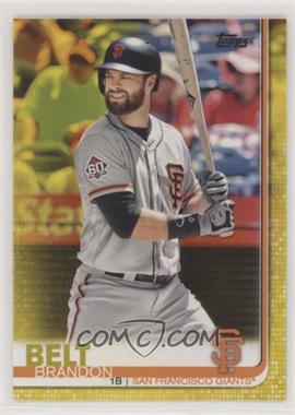 2019 Topps - [Base] - Walgreens Yellow #148 - Brandon Belt