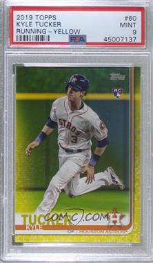 2019 Topps - [Base] - Walgreens Yellow #60 - Kyle Tucker [PSA 9 MINT]