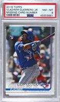 SP Rookie - Vladimir Guerrero Jr. (Without Card Number) [PSA 8 NMR…