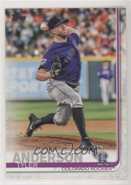 2019 Topps - [Base] #2 - Tyler Anderson [EX to NM]