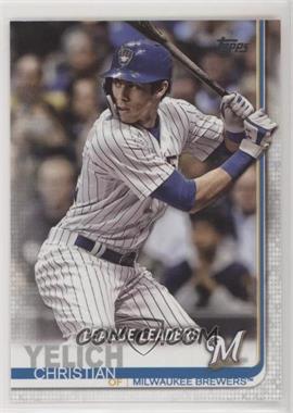 2019 Topps - [Base] #239 - League Leaders - Christian Yelich