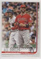 Checklist - All Smiles (Pujols Holds Betts at First) [EX to NM]