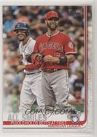 Checklist - All Smiles (Pujols Holds Betts at First) [EX to NM]