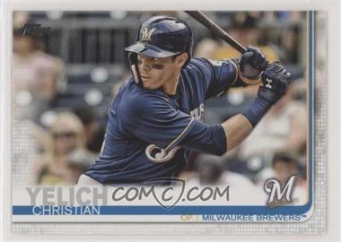 2019 Topps - [Base] #300.1 - Christian Yelich (Batting)