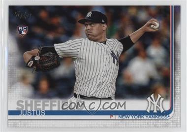 2019 Topps - [Base] #306.1 - Justus Sheffield (Pinstripes)