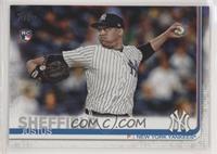 Justus Sheffield (Pinstripes) [Noted]