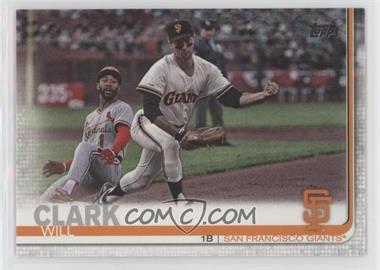 2019 Topps - [Base] #428.2 - SP - Legend Variation - Will Clark (Ozzie Smith sliding into 1st Base)