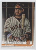 SP - Image Variation - Brandon Crawford (In Dugout with Bat)