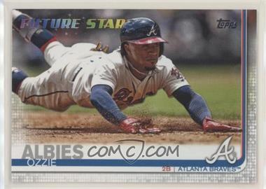 2019 Topps - [Base] #561.1 - Ozzie Albies (Sliding)