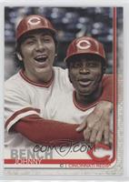 SP - Legend Variation - Johnny Bench (Posed with Joe Morgan) [EX to N…