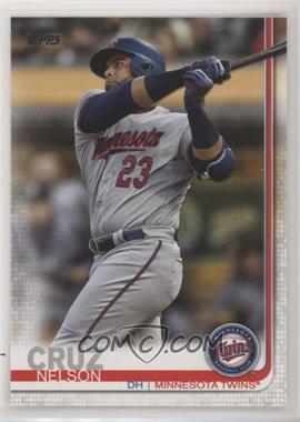 2019 Topps - [Base] #675.1 - Nelson Cruz (Swing Follow-Through)