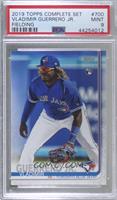 Vladimir Guerrero Jr. (Complete Sets Blue Jersey) [PSA 9 MINT]