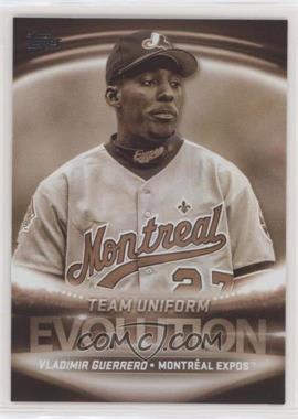 2019 Topps - Evolution Of #EO-3 - Team Logos/Uniforms - Bryce Harper, Vladimir Guerrero [Noted]