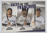 Nolan Arenado, Todd Helton, Troy Tulowitzki