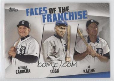 2019 Topps - Faces of the Franchise #FOF-11 - Miguel Cabrera, Ty Cobb, Al Kaline