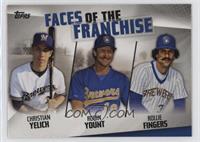 Christian Yelich, Robin Yount, Rollie Fingers