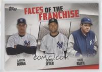 Aaron Judge, Derek Jeter, Babe Ruth