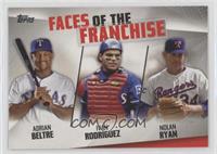 Adrian Beltre, Ivan Rodriguez, Nolan Ryan