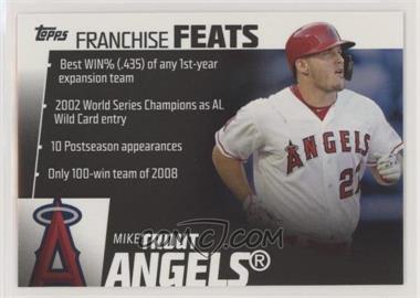 2019 Topps - Franchise Feats #FF-3 - Mike Trout