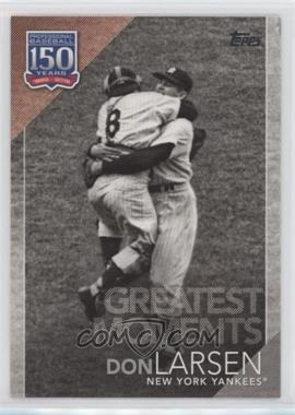 2019 Topps - Greatest Moments #GM-1 - Don Larsen