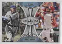 Ty Cobb, Bryce Harper [Noted] #/150