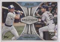 Robin Yount, Christian Yelich #/150